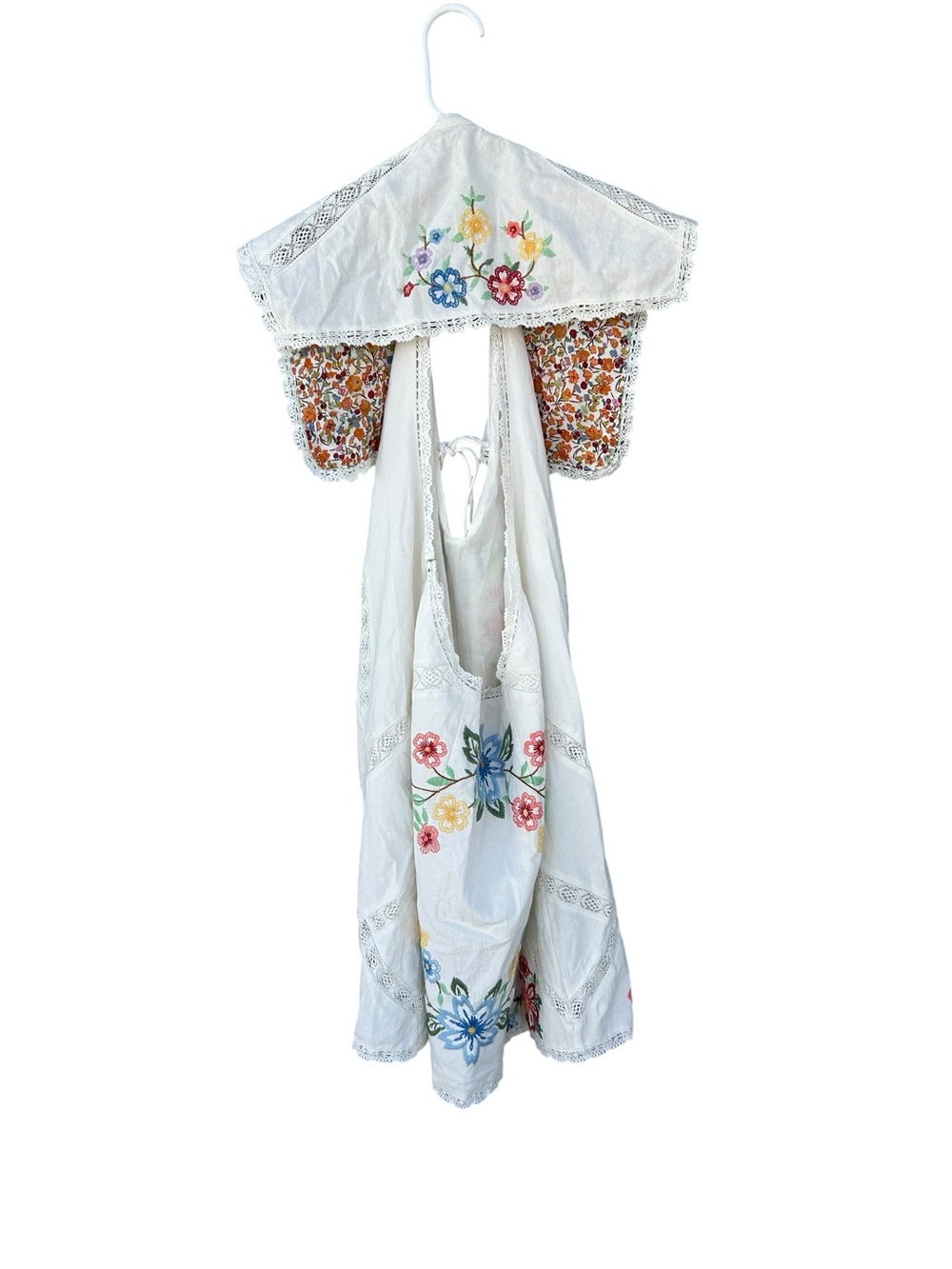 NWT Free People Willow Embroidered Mini Dress - Size Small - White - Cottagecore - Picture 7 of 16